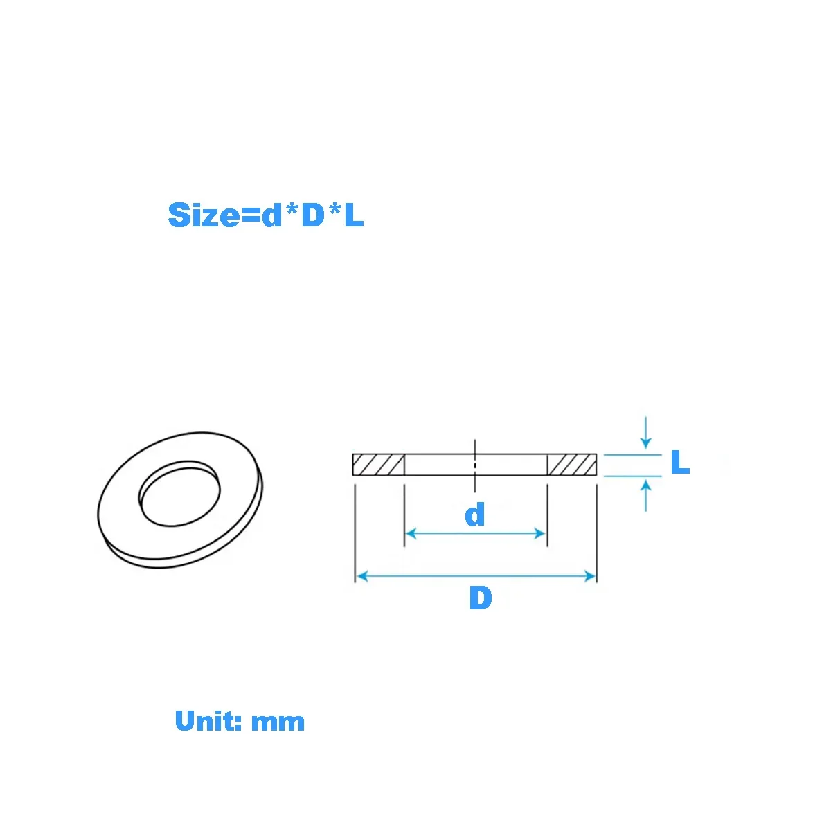 

PTFE Flange Gasket/High-Temperature Resistant Flat Gasket/Corrosion-Resistant Plastic King Sealing Ring