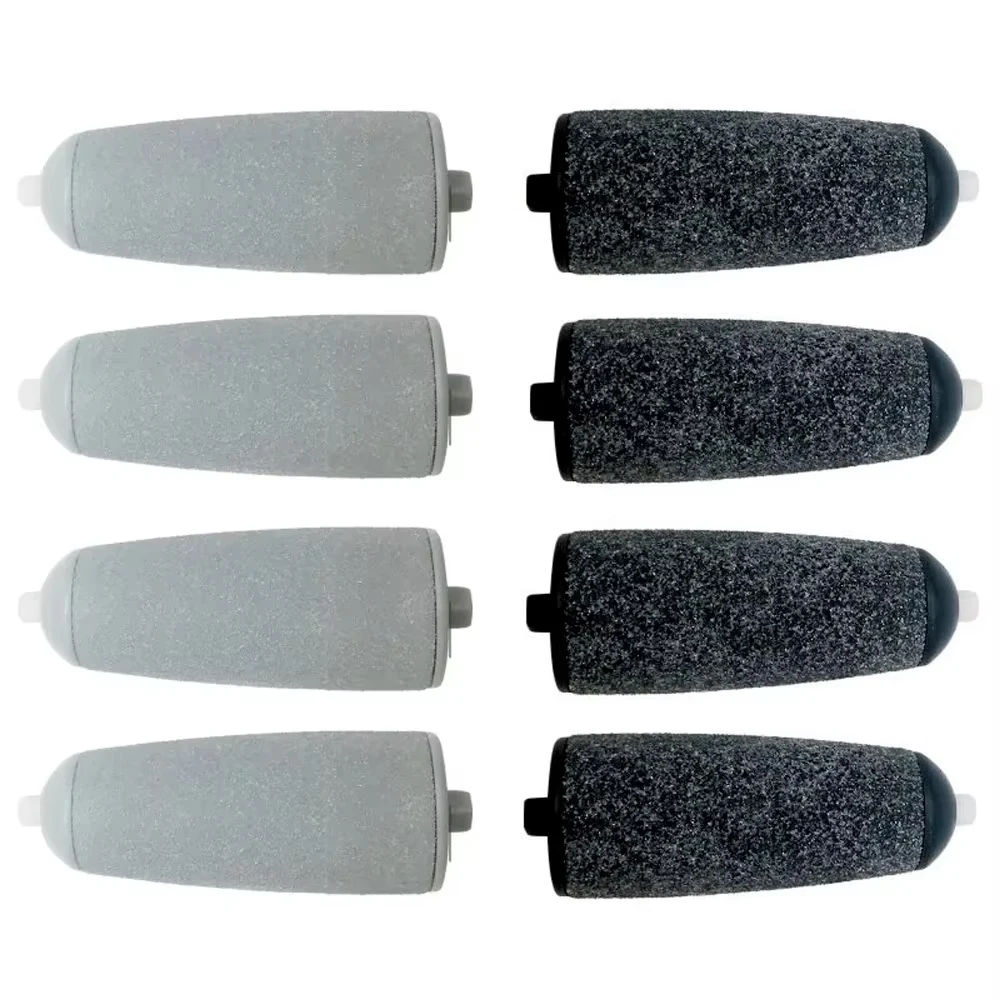 8pcs 풋 케어 도구 헤드 Pedi 하드 스킨 리무버 리필 Scholls 파일 피트 케어 도구 용 교체 롤러