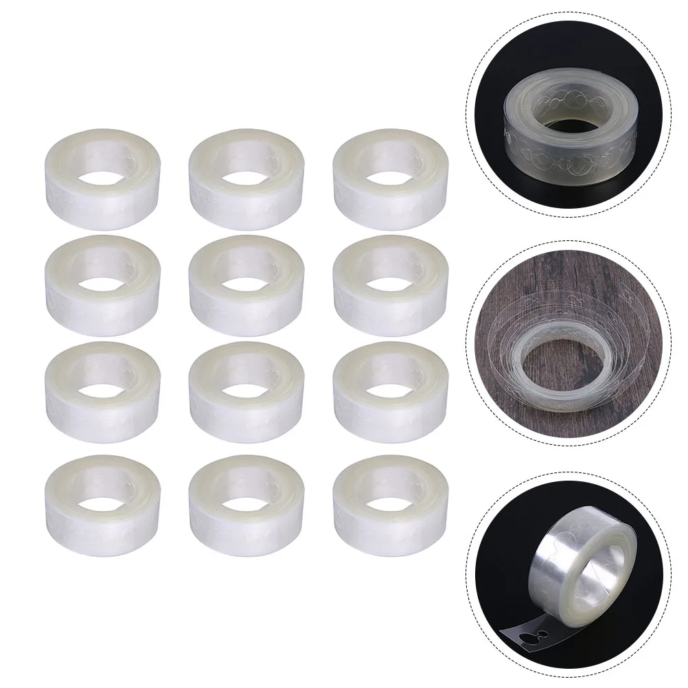 

12 Rolls Decorating Chain Transparent Strip Connecting Tool For Party Wedding Baby Shower Decoration Balloon Arch Connector