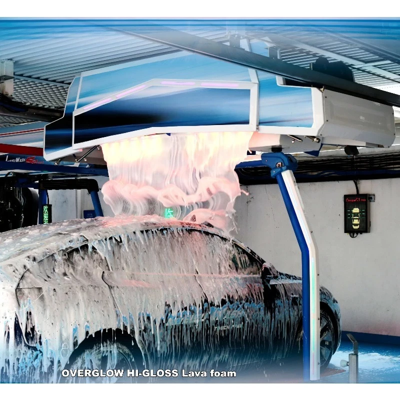 Automatic 360 Car Wash System Smart Vehicle Washer With Intelligent Vehicle Size Detection For Efficient Commercial Car Cleaning