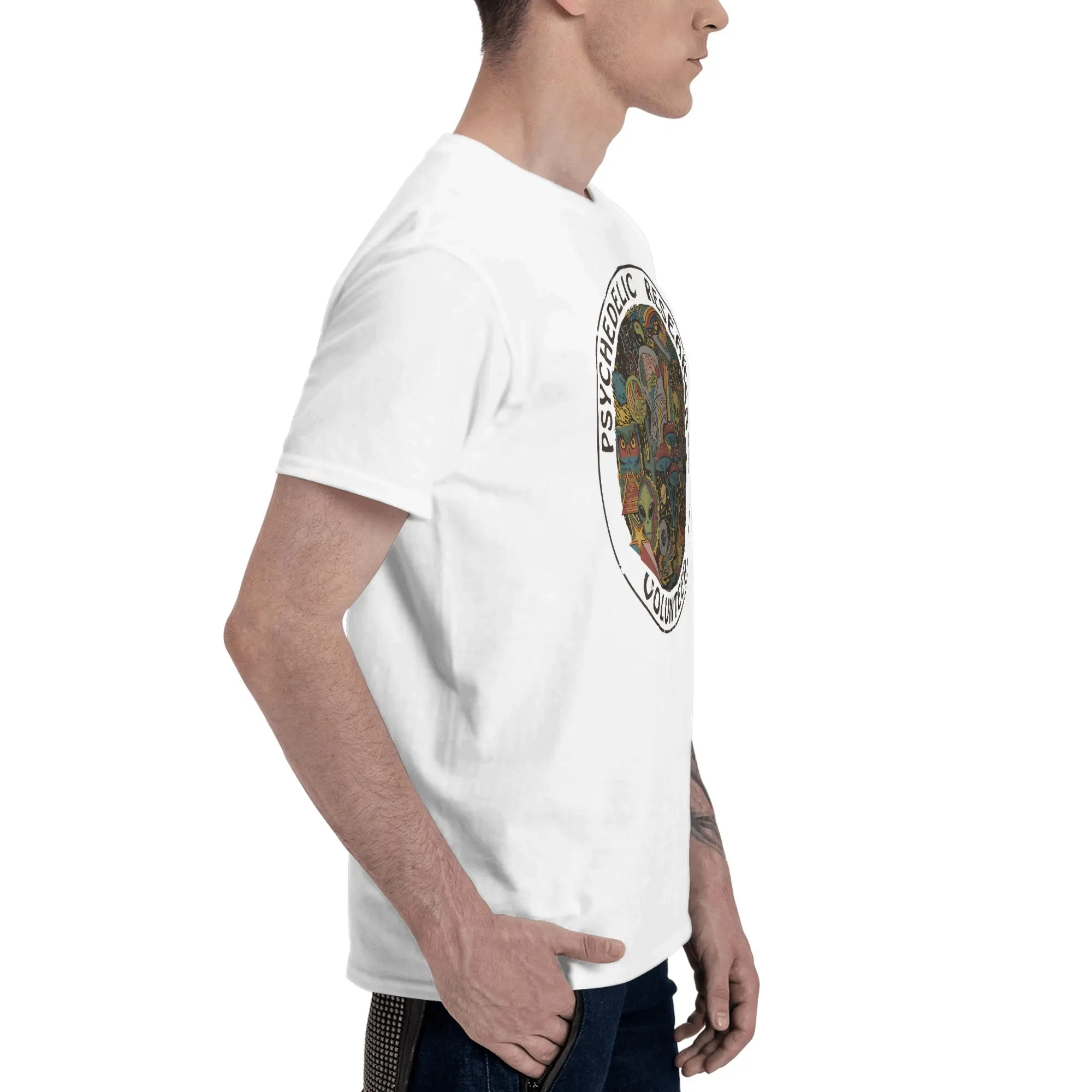 psychedelic research volunteers UFO Korean Style Reversible T-shirt Casual Vibe Women's T-shirts