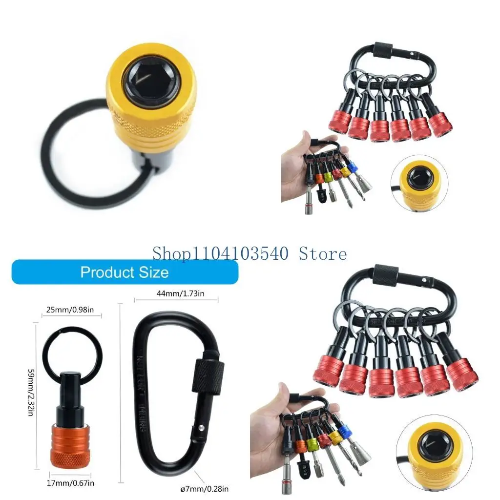 

02DC Essential 1/4inch Sockets Bit Storage Set Small for Workshop & Household Use