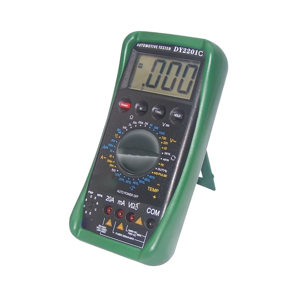 Automotive-specific Digital Multimeter LCD Display DY2201C Digital Car For Battery Tester Multimeter Automotive Repair Tools