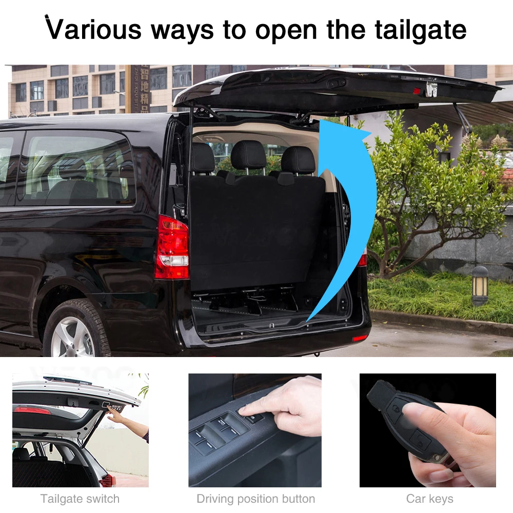 For Mercedes-Benz VITO Smart Auto Electric mid-door V260 W636 W639 W447 W448 sliding electric suction door Electric tailgate