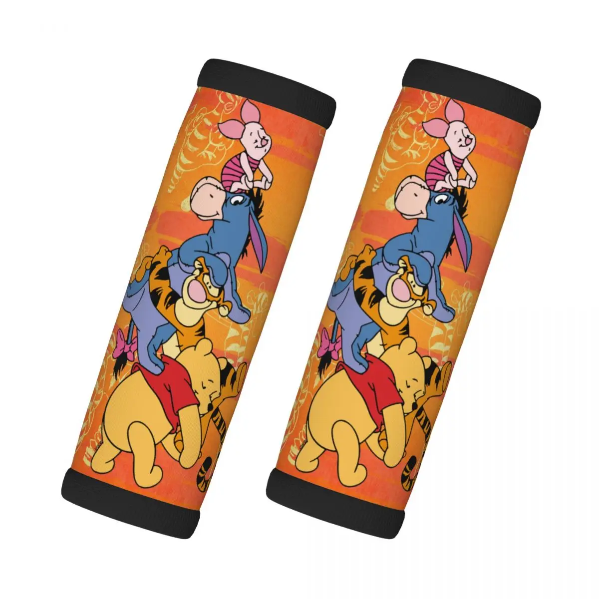 

Изготовленная на заказ ручка для багажа My Friends Tigger Pooh, идентификатор чемодана, комплект из 2 ручек для холодильника