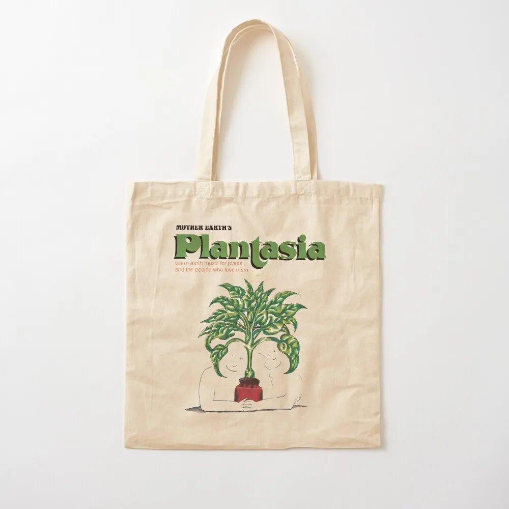 

Mort Garson Plantasia Classic Tote Bag Big bag custom fabric bag reusable shopping Canvas Tote