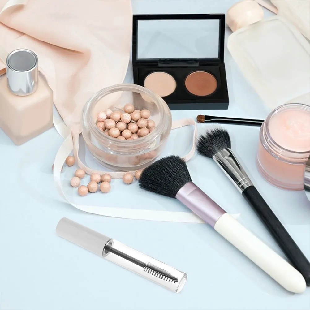 11Pcs Mascara Tubes Empty Plastic DIY Travel Refillable Eyelash Cream Containers Portable Bottle Makeup Supplies