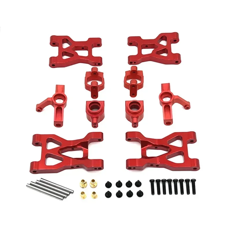 

Metal Upgrade, Front And Rear Swing Arms, Pull Rod, Steering Cup, C-Seat, Set, For WLtoys 1/10 104072 RC Car Parts