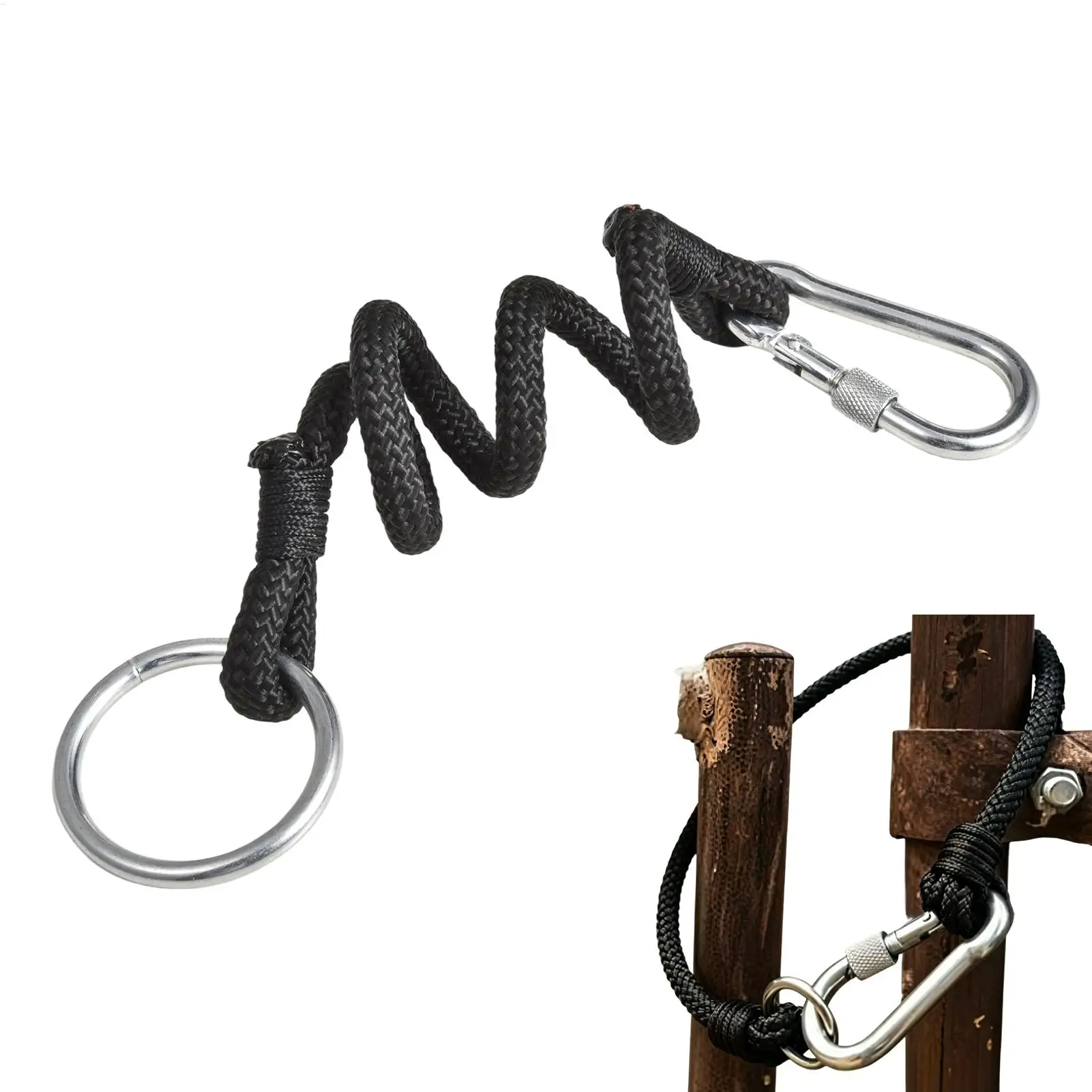 Horse Gate Latch Heavy Duty Galvanized Stable Door Lock for Pasture, Weatherproof Barn Gate Latch for Ranchers Equestrians