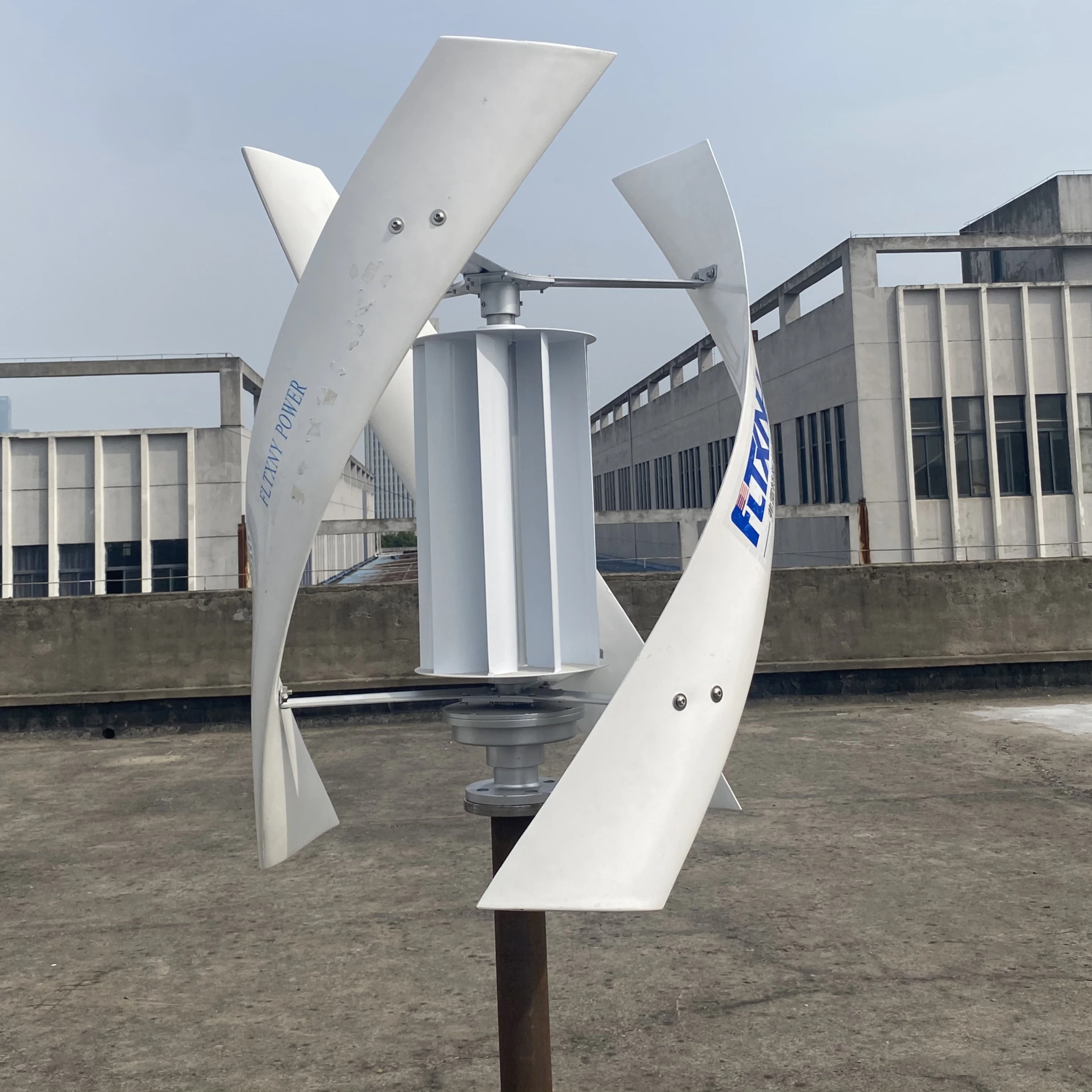 FLTXNY Low RPM Vertical Axis Maglev Wind Turbine Generator 1000W 2000W 24V 48V 3 Blades Free Energy For Homeuse Windmills