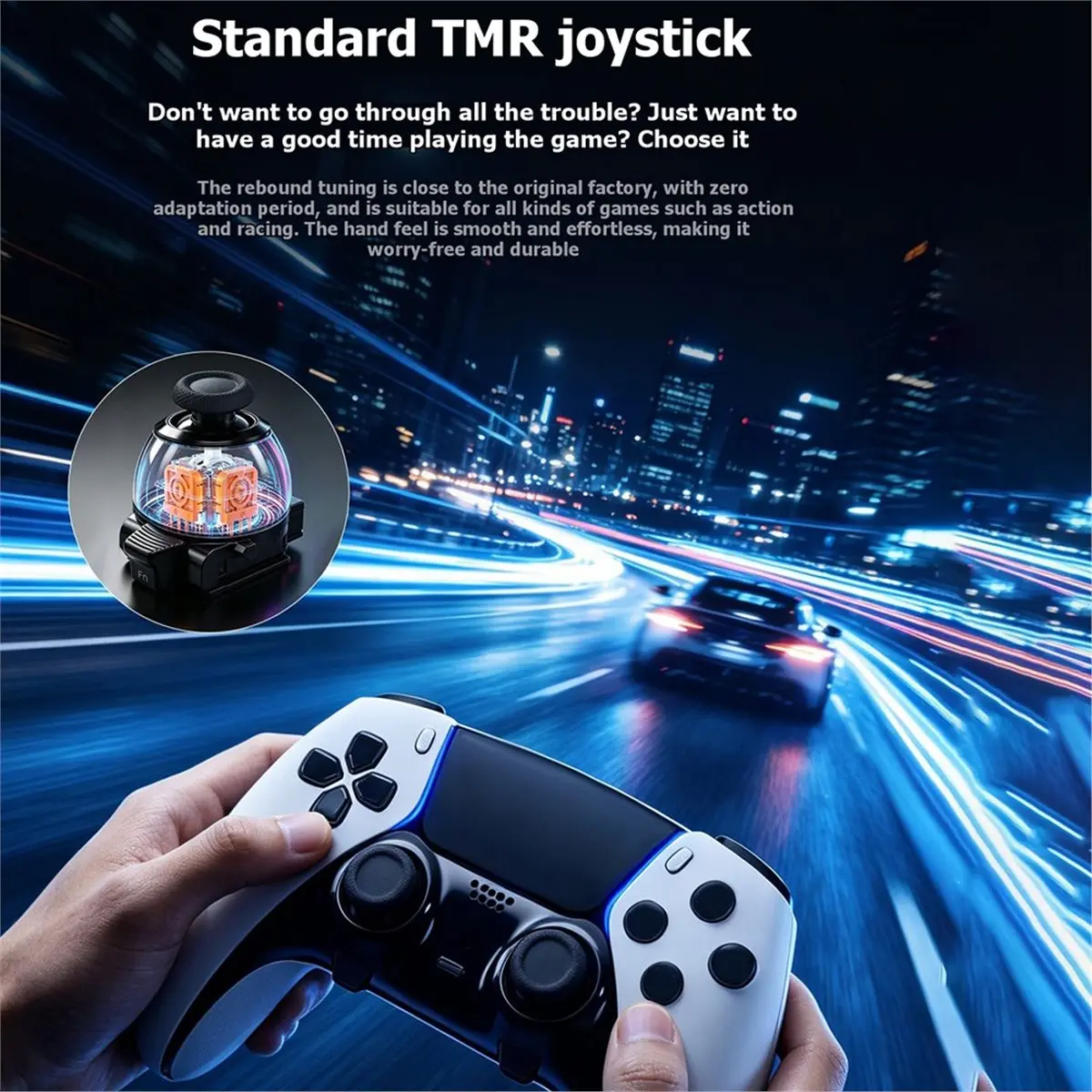 2PCS Replace Anti-Drift TMR Joystick for Game Controller Thumb Stick Module for Stick