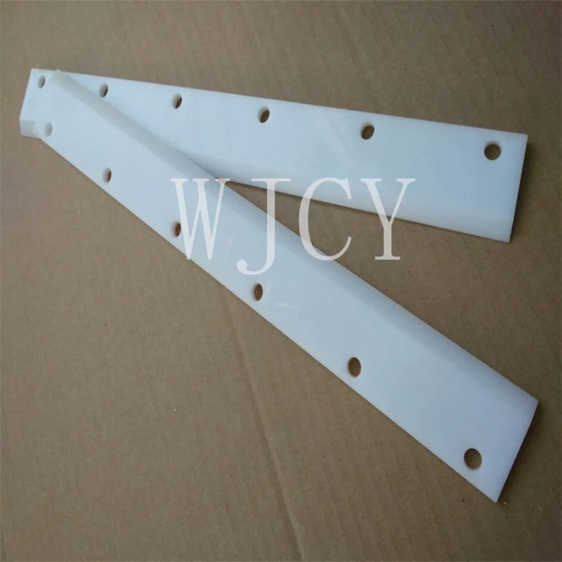 2 Pcs Ryobi Wash up Blade Offset Printing Machine Parts Cleaning Blade 354*40mm 6 Holes