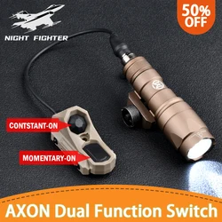 AXON Switches WeaponLight Switch Axon MLOK KEYMOD Dual Function Pressure Remote Hunting Weapon SF/2.5mm/3.5mm/Crane PLUG 20mm