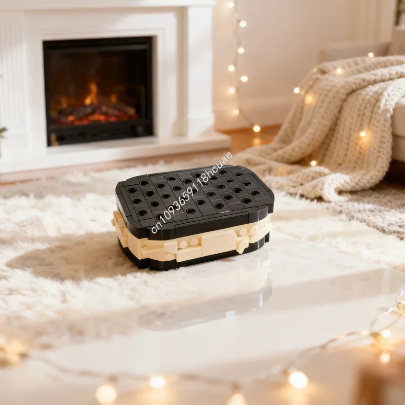 240pcs MOC Ice Cream Sandwich Model Building Blocks Architecture DIY Creative Idea Toys Christmas Gifts Education Brick Birthday