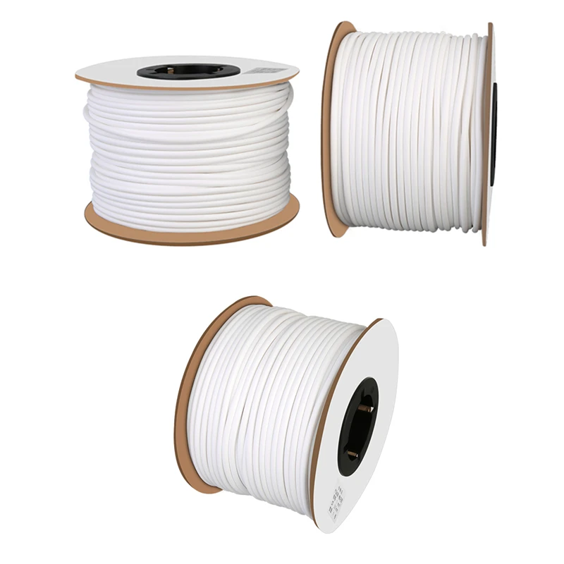 سلك كهربائي كابل تحديد كم أنبوب علامة التسمية الأبيض للطباعة PVC الترميز 0.5 - 25 MM2 القطر 1.5 - 12.5 #1