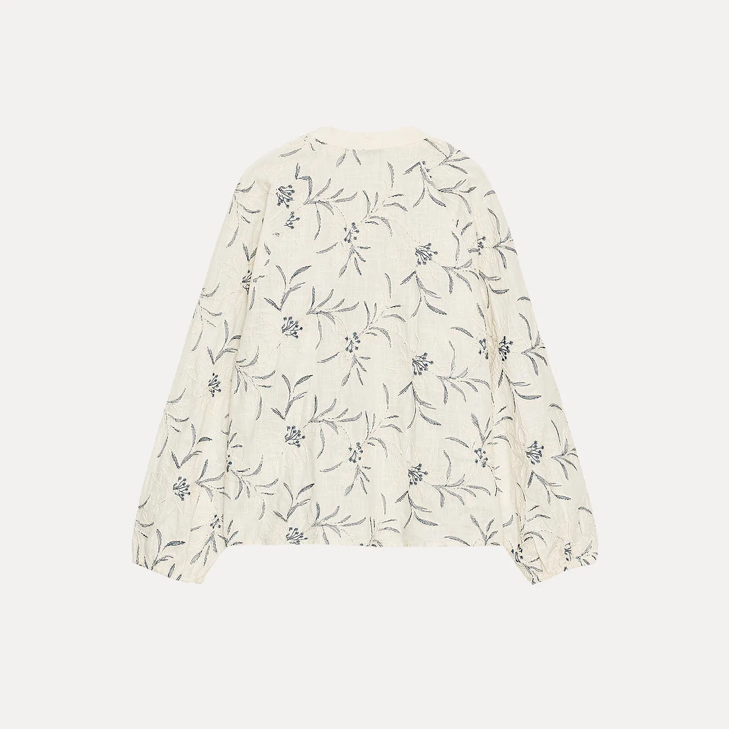 

Z Women's Faionable Weathered Embroidered Construction irt Loose Fit Polyester Long Sve Casual Sle 2025 New Arr...