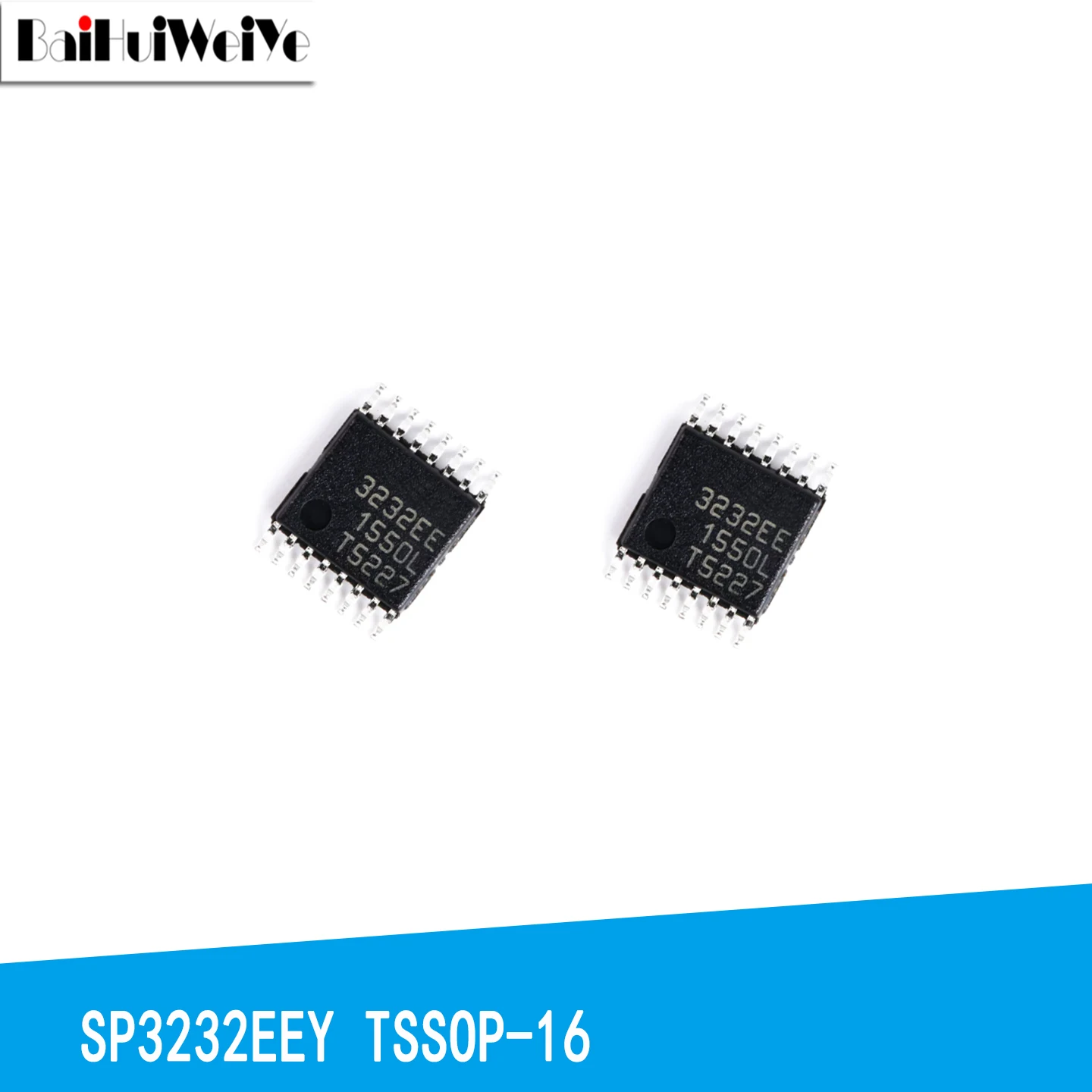 10Pcs SP3232EEY SP3232EEY-L/TR TSSOP16 SMD RS-232 Transceiver Chip 3V to 5.5V New Good Quality Chipset