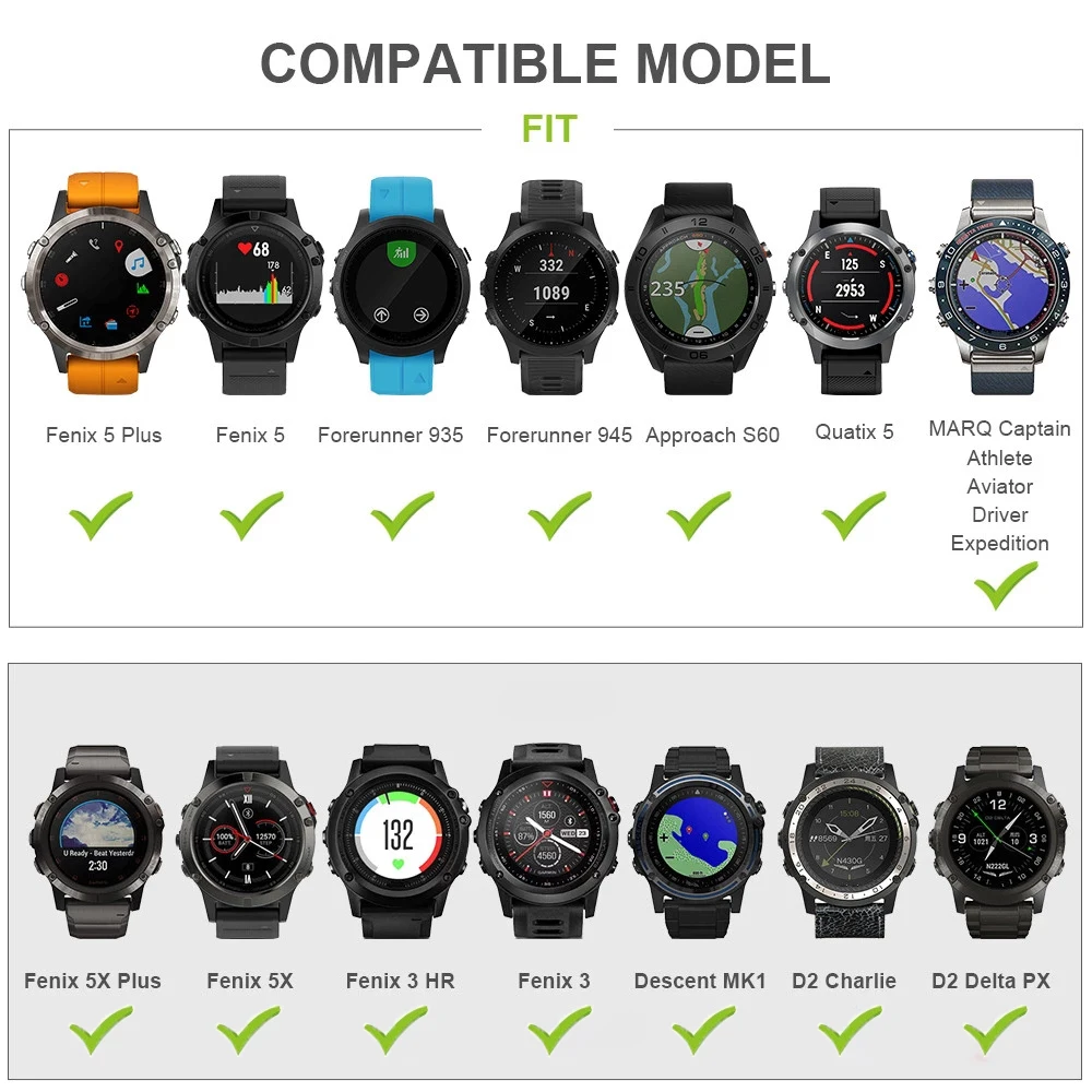 هوك حلقة النايلون الساعات حزام ل Garmin إندورو 3 2 سوار ساعة ل Garmin Fenix 8 E 5X 6X 6 Pro 7X Epix Pro 935 معصمه