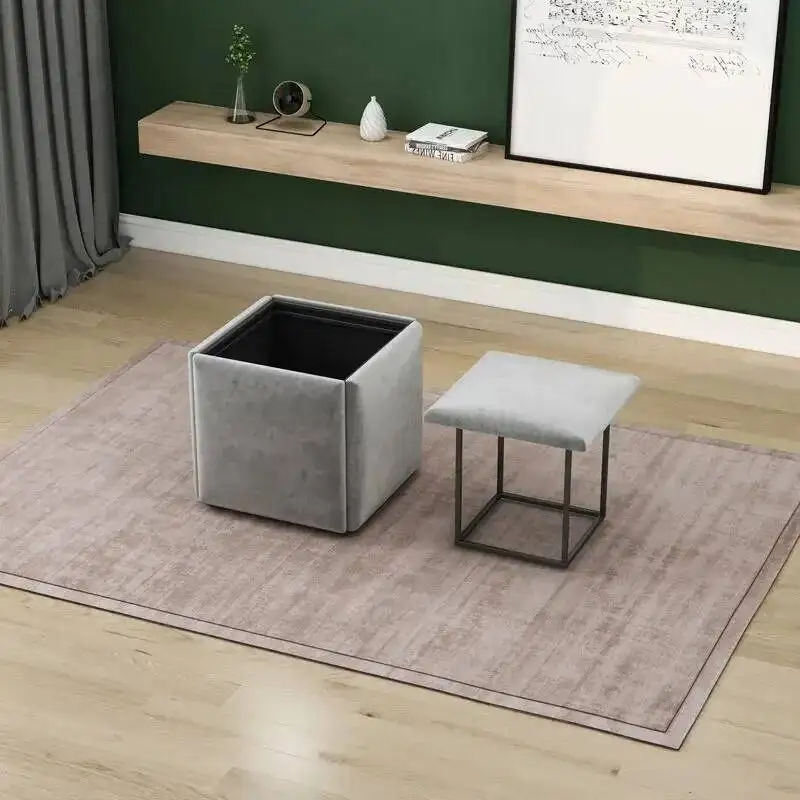

Modern Funiture Living Sofa Stool Room Mobile Cube Combination Multifunctional Storage Stools Chair Dining Chairs Accessories