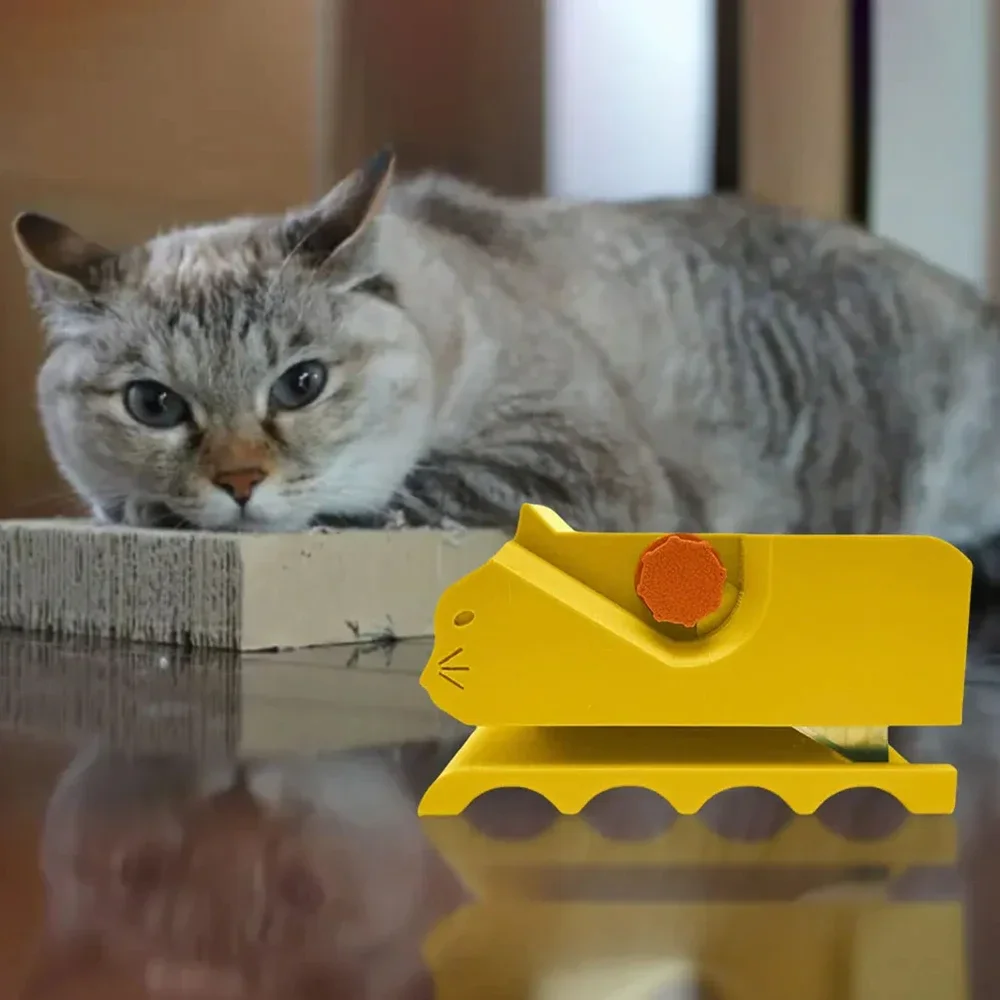 고양이 Scratcher 커터 골판지 재활용 도구 고양이 Scratchers에 대한 만화 3D 인쇄 골판지 스트립 스트리퍼