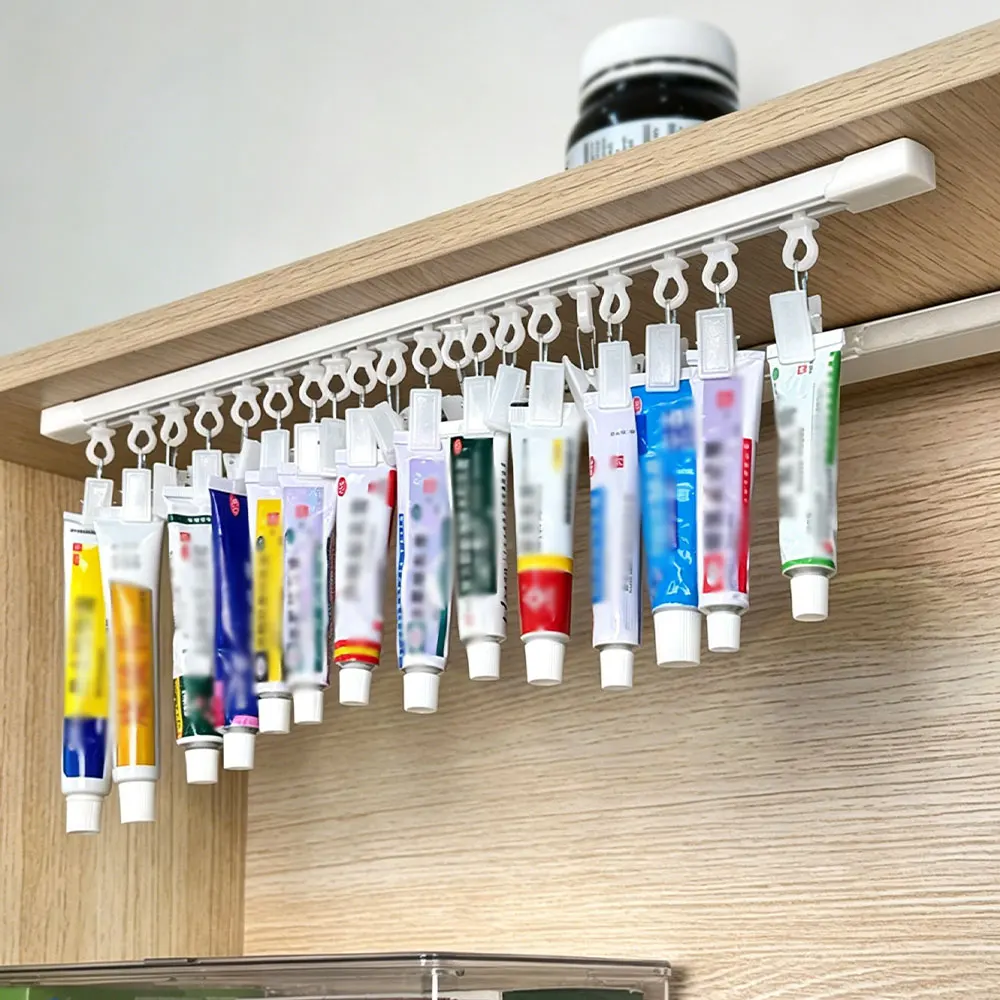 

Hanging Slide Type Ointment Storage Rack,One Aircraft Has 20 Built-in Clamps,Suitable for Door Cabinet Installation,Saving Space