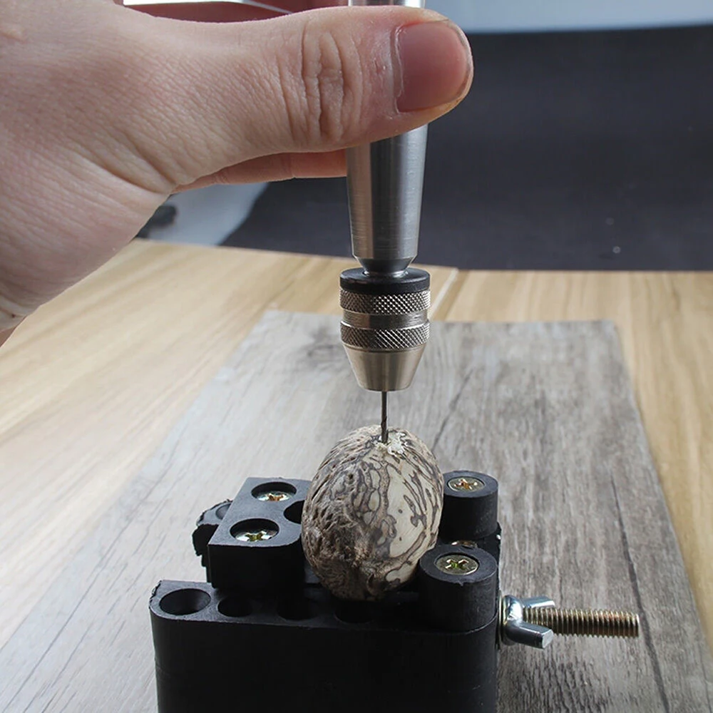 

Accessories Mini Hand Drill Multi Use Pin Power Tools Power tools Repair Revolving Head Set Silver Supplies Aluminum