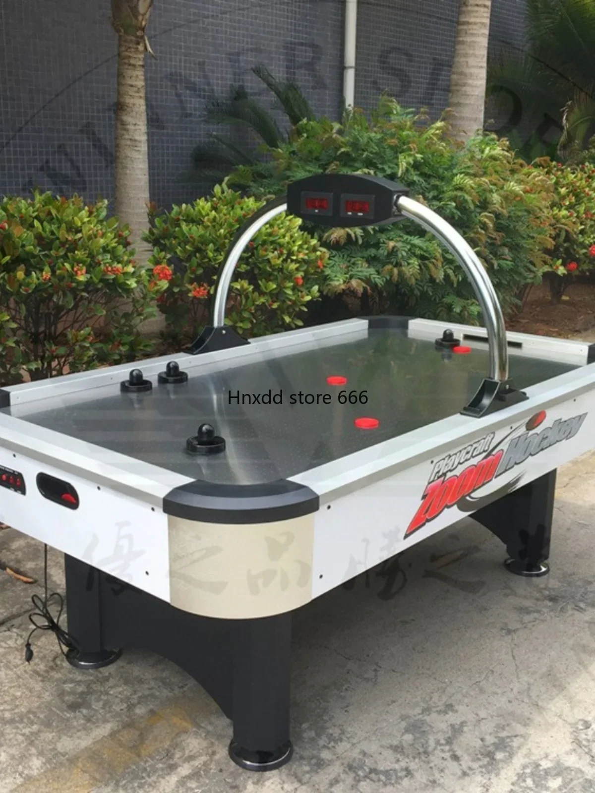 Adult Standard Table Ice Hockey Stainless Steel Desktop Ice Hockey Machine Coin Type