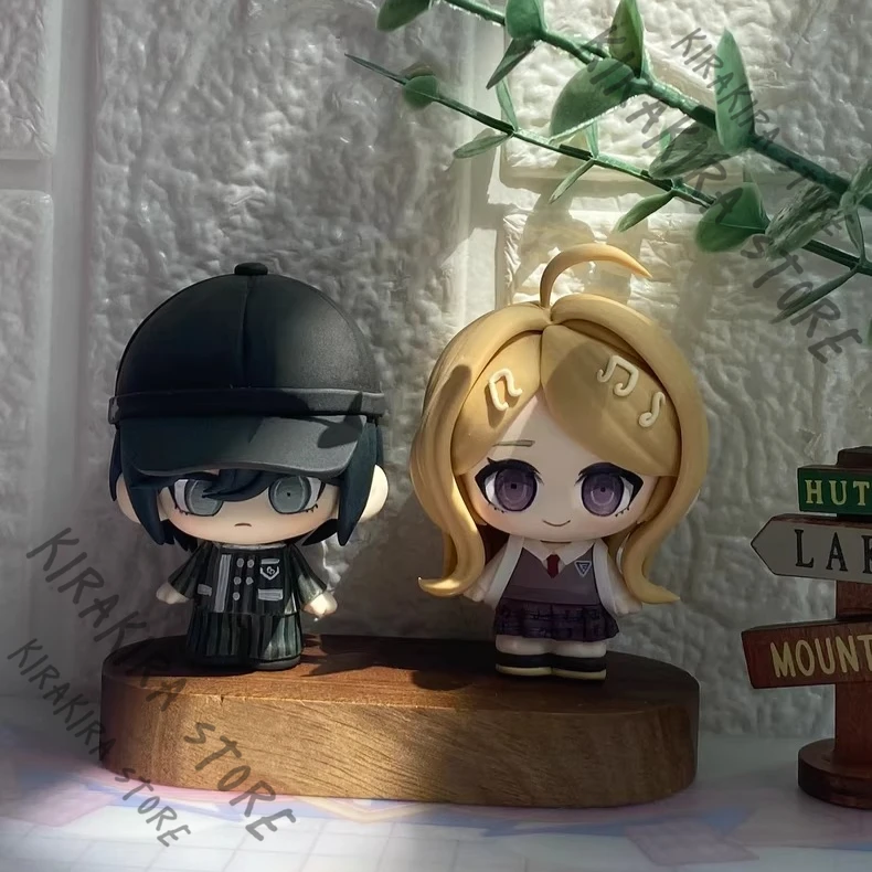 Danganronpa Kaede Akamatsu Saihara Shuichi Anime Clay Figures Handcraft Mascot Cosplay Model Kit Ornaments Garage Kits Gift