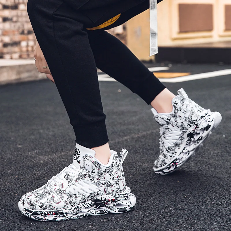 2023 Camouflage Sneakers Fashion Trend Student Sports Low Dunk Male Green Basketball Shoes Winter Leather Men Shoes Waterproof
