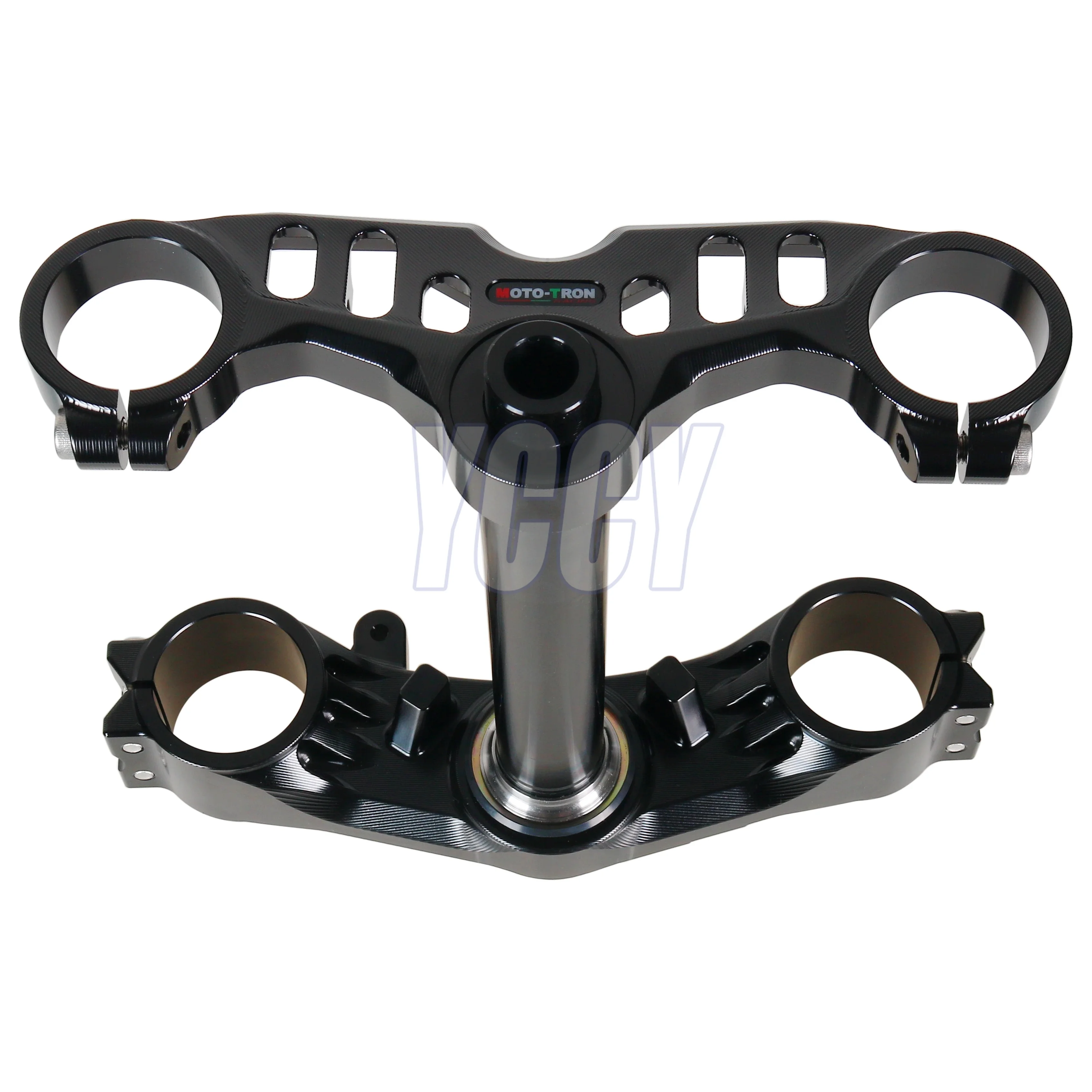 Motorcycle Lower Upper Triple Tree Clamp Directional Column Steering Stem Fit For KAWASAKI ZX4R ZX4RR ZX-4R SE 4R 4RR 2023-2024