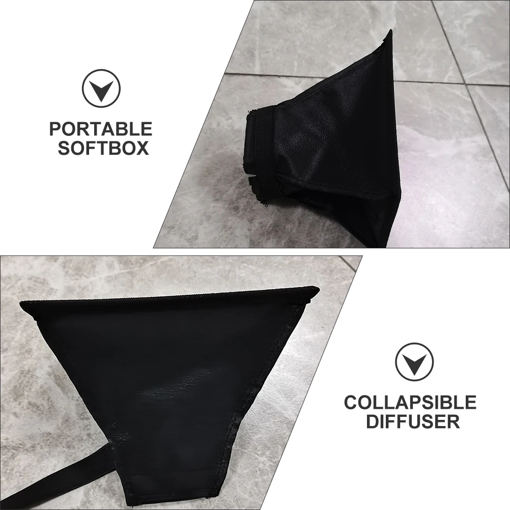 

2pcs Flash Diffuser Softbox 15X17cm Foldable Light Reflector Screen Cover for Photography Video Portable Softbox