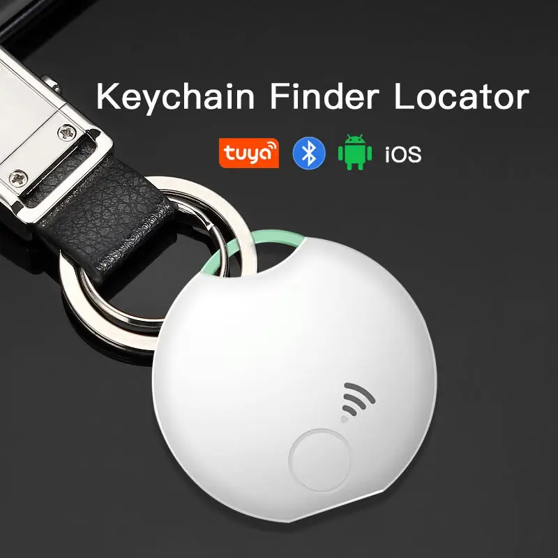 GPS Smart Anti Lost Alarm Wallet Keyfinder Smart Tag Bluetooth Compatible Tuya APP Smart Locator Keychain Pet Child Tracker