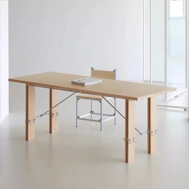 

Роскошные современные офисные столы в минималистичном стиле из березовой древесины, офисная мебель для кабинета, Escritorios De Oficina ZY40BGZ