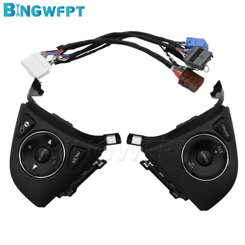 

Набор (левый + правый) для Honda Fit 2015-2018, Кнопка круиз-контроля, кнопки переключателя управления на рулевом колесе