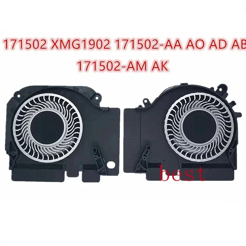 Brand new laptop CPU GPU cooling fan for Xiaomi 15.6 inch gaming laptop xmg1902-an AB CA br