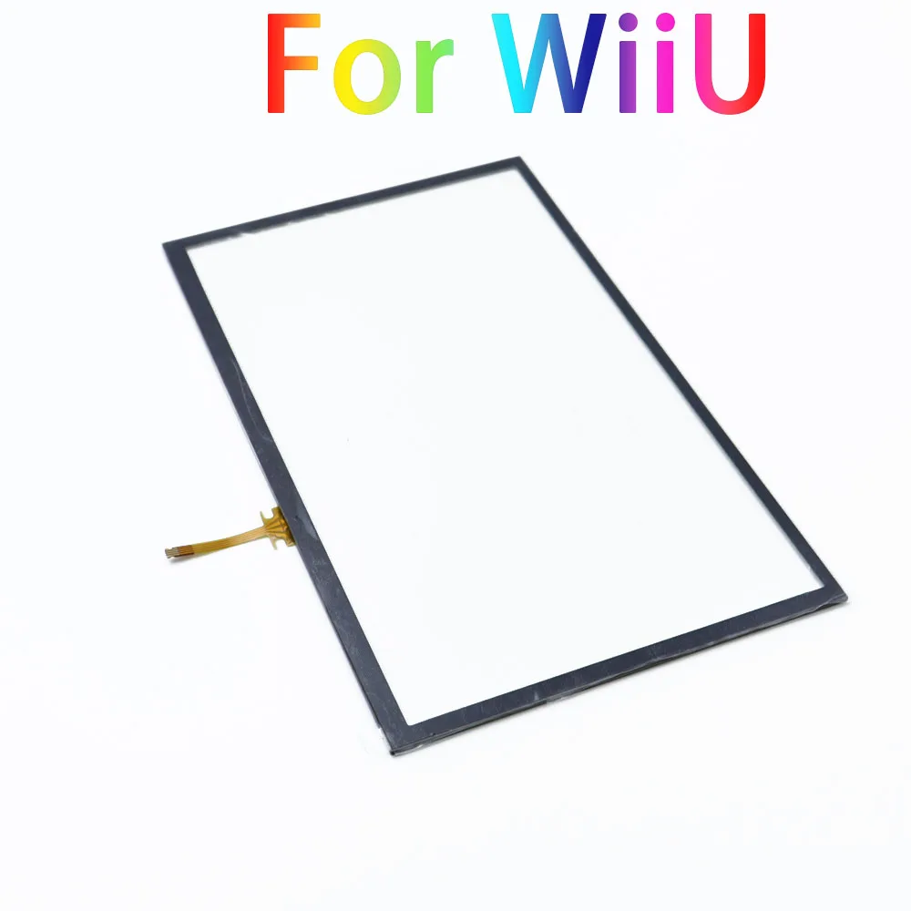 شاشة LCD لـ WIIU Gamepad محول الأرقام استبدال الشاشة قطع غيار ملحقات وحدة التحكم في الألعاب إصلاح شاشة اللمس