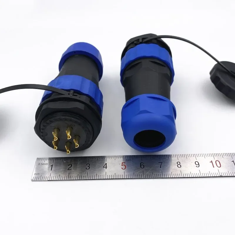 1 مجموعة لرسو السفن SP28 مقاوم للماء 2 3 4 5 6 7 9 12 14 16 19 22 24 26 دبوس موصل الطيران IP68 28 مللي متر ذكر التوصيل ومقبس أنثى #6