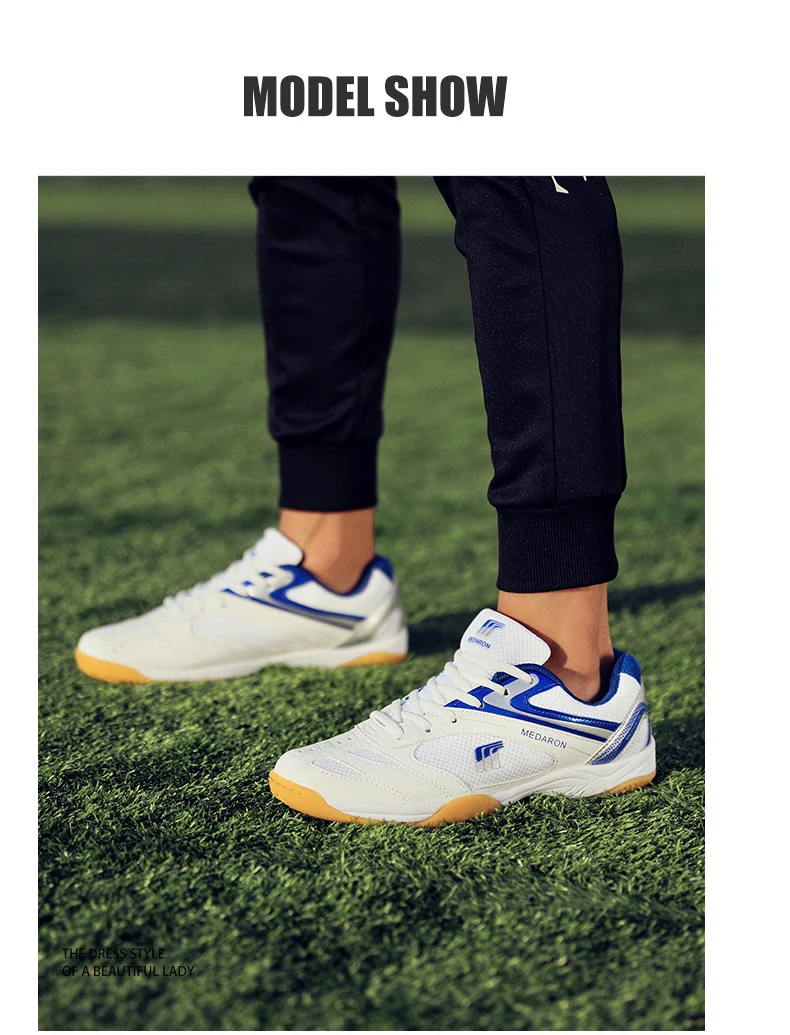 Men Table Tennis Shoes Training New High Quality Outdoor Sneakers Breathable Unisex Professional Handball Couple Badminton Shoes