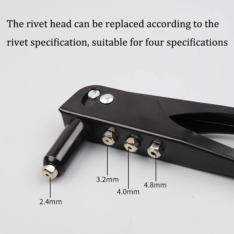แบบใช้มือสแตนเลสสตีลจับคู่ Rivet Gun Rivet Gun ดึง Willow ปืนโลหะงานไม้อุปกรณ์ทำมือชุดซ่อม