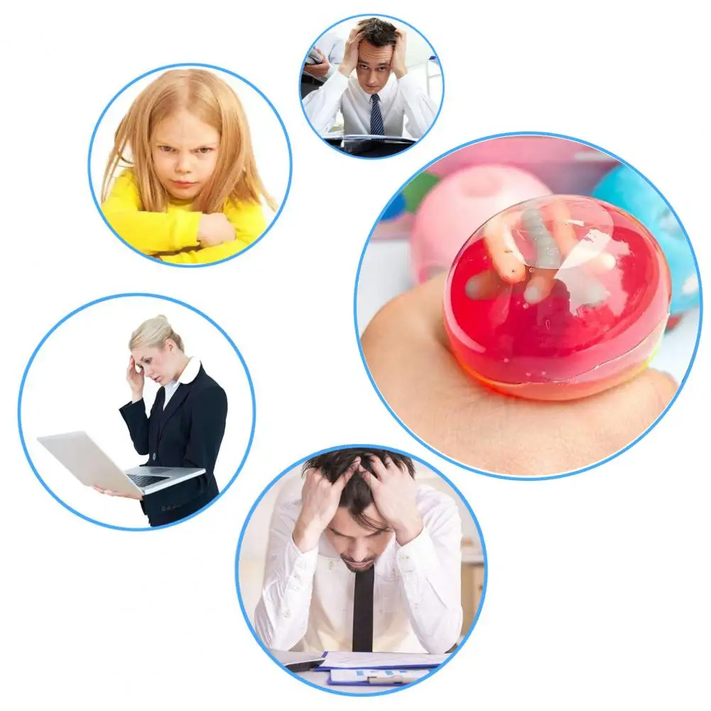 ผ่อนคลายความเครียด Ball Glow-in-the-dark Skull ความเครียดสําหรับความวิตกกังวลบรรเทานุ่ม Tpr บีบของเล่นสําหรับเด็กวัยรุ่นผู้ใหญ่