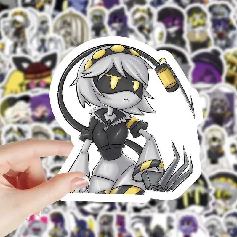 Cinayet Drones Anime Etiket Uzi Kapıcı NU Çıkartmalar Okul Malzemeleri Öğrenci Kırtasiye Sevimli Dizüstü Telefon Kılıfı Dekor Sevimli Hediye