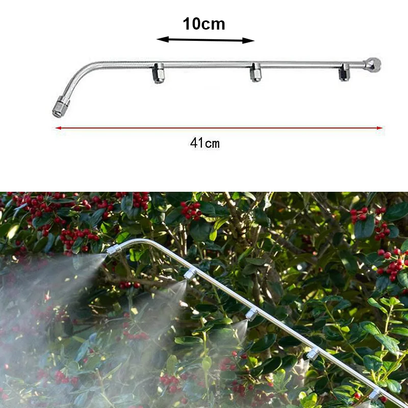 4 Holes Water Gun Sprayer Portable Pressure Washers Sprinklers Irrigation Garden Drip Watering Gardening Buildings Sprinkler