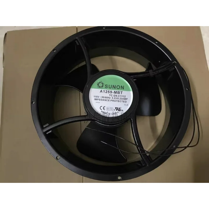

HTS...SUNON A1259-MBT TC.GN 115V 0.23A 25489 25.4CM cooling fan