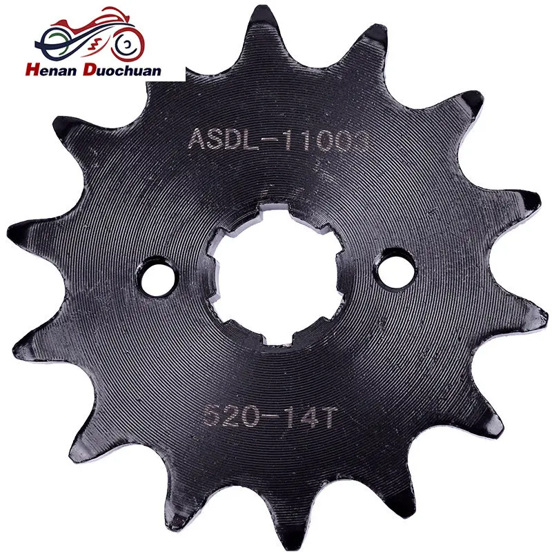 

520 14T Motorcycle Front Sprocket Gear Staring Wheel Cam For Honda CB250 CB 250M Night Hawk 250 CB250N Two Fifty CB 250 14 Tooth