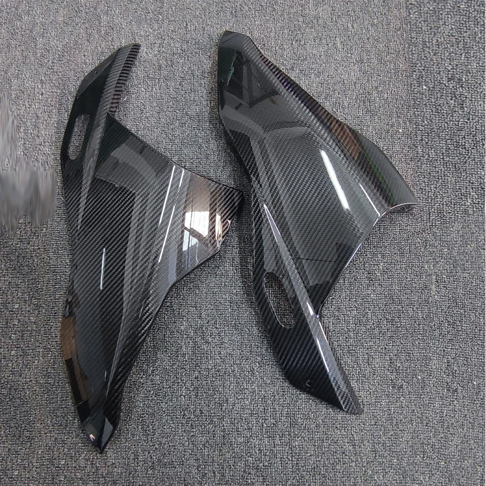 

For BMW S1000RR 2019-2024 M1000RR 2021- 2022 3K Full Real Carbon Fiber Front Headlight Fairing Cover Motorcycle Headlight Cover