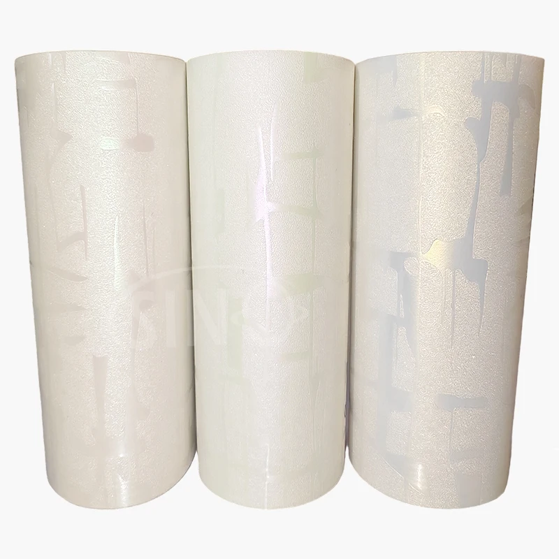 

Automotive Vehicle Wrap Supplier's 3D Chameleon Maya White Series PVC Vinyl Film Body-Changing Color Car Wrap