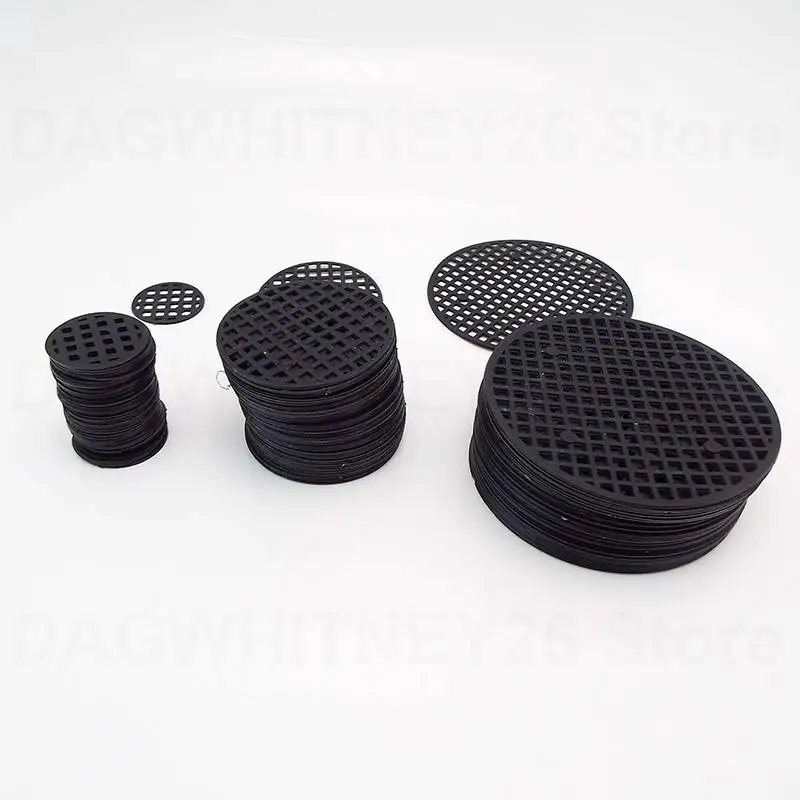 plastic Mesh Round Flower plant Pot tray Hole Bottom Pad for Bonsai Grid Mat Drainage Netting Hole Screen 2.5cm 4.5cm 7.5cm U26