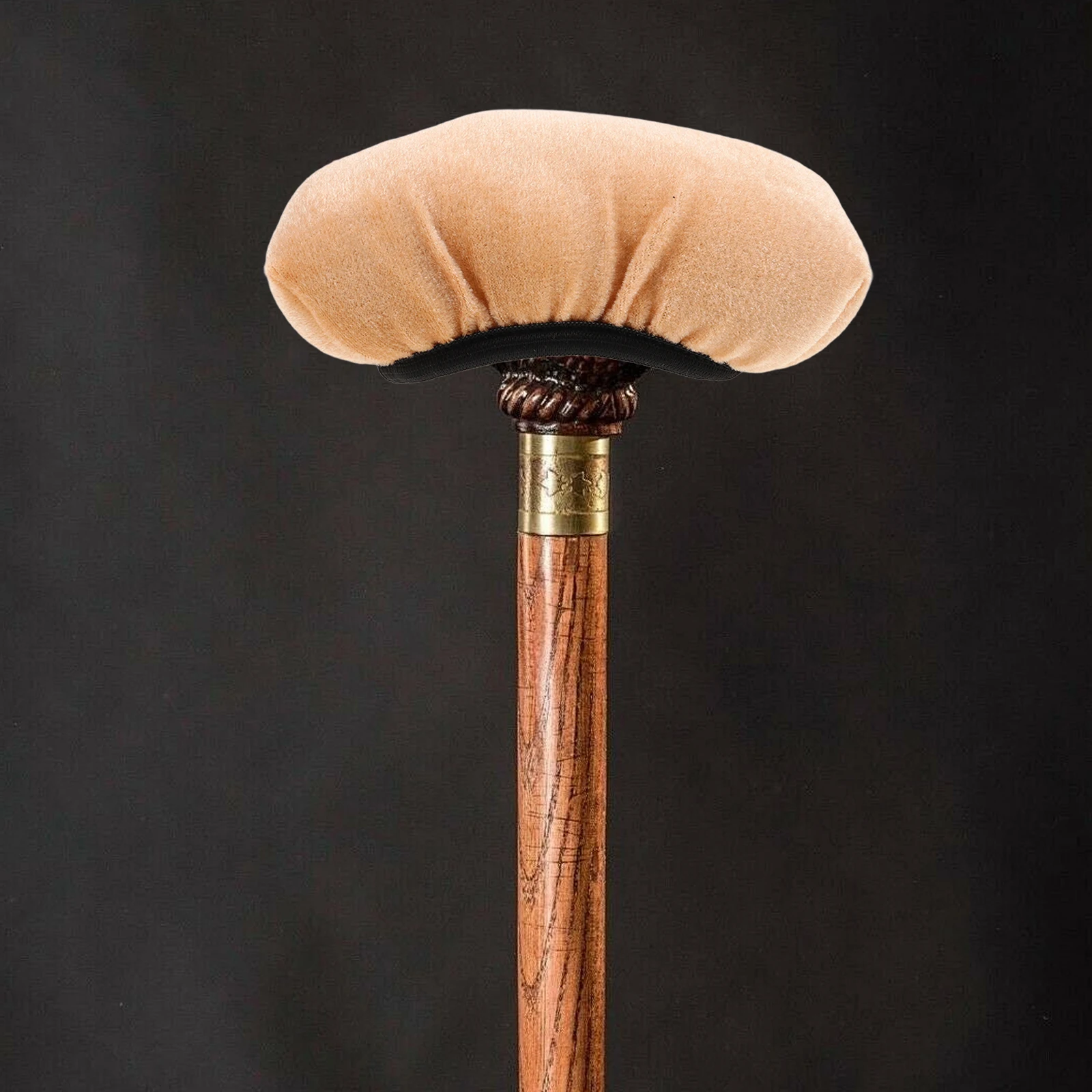 

2 шт., мягкие подушечки для костылей для пожилых людей, мягкие чехлы, удобные противоударные аксессуары для трости, набивка для костылей