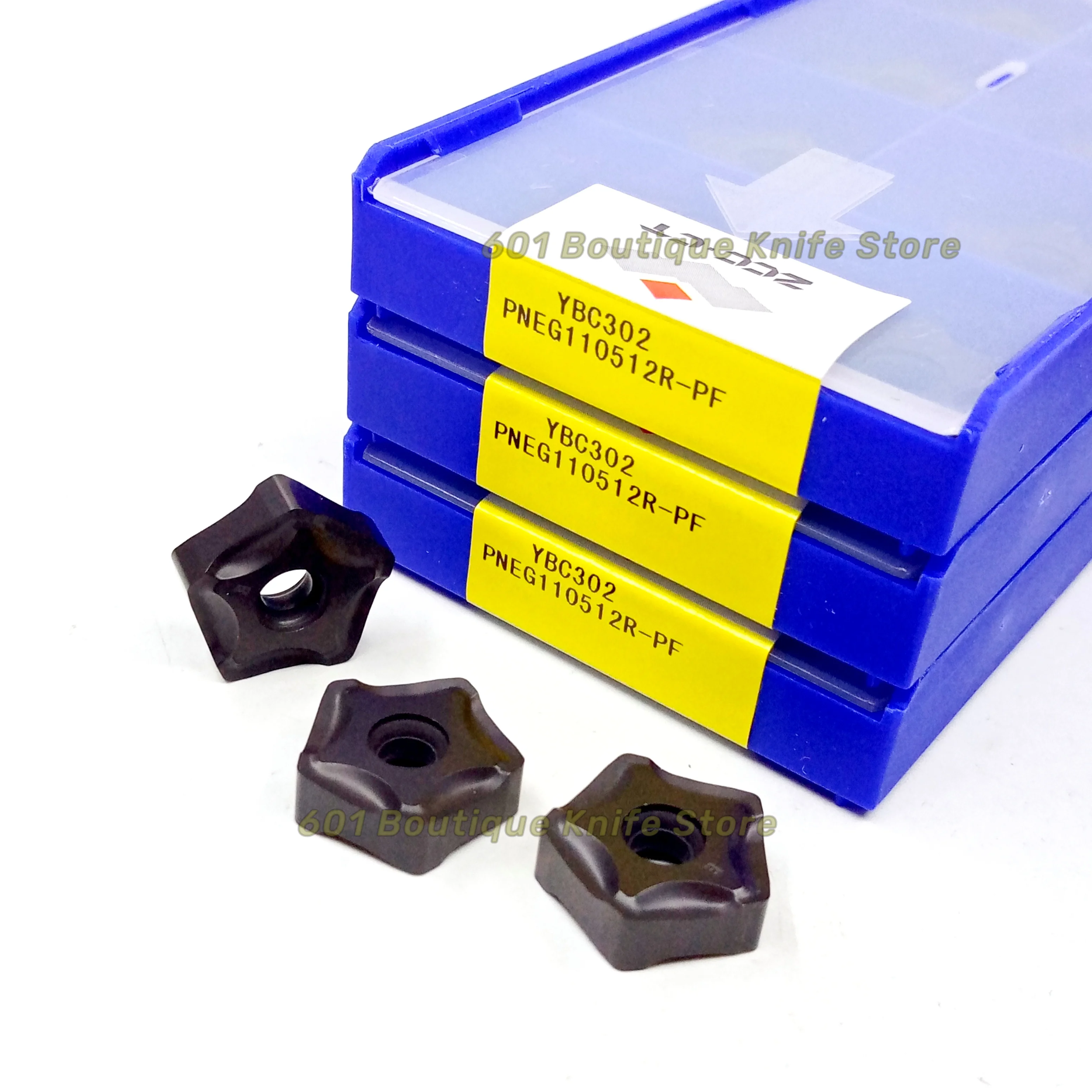 

ZCCCT CNC Thread Insert PNEG110512R-PF YBC302 tungsten Carbide Cutting tools Milling inser