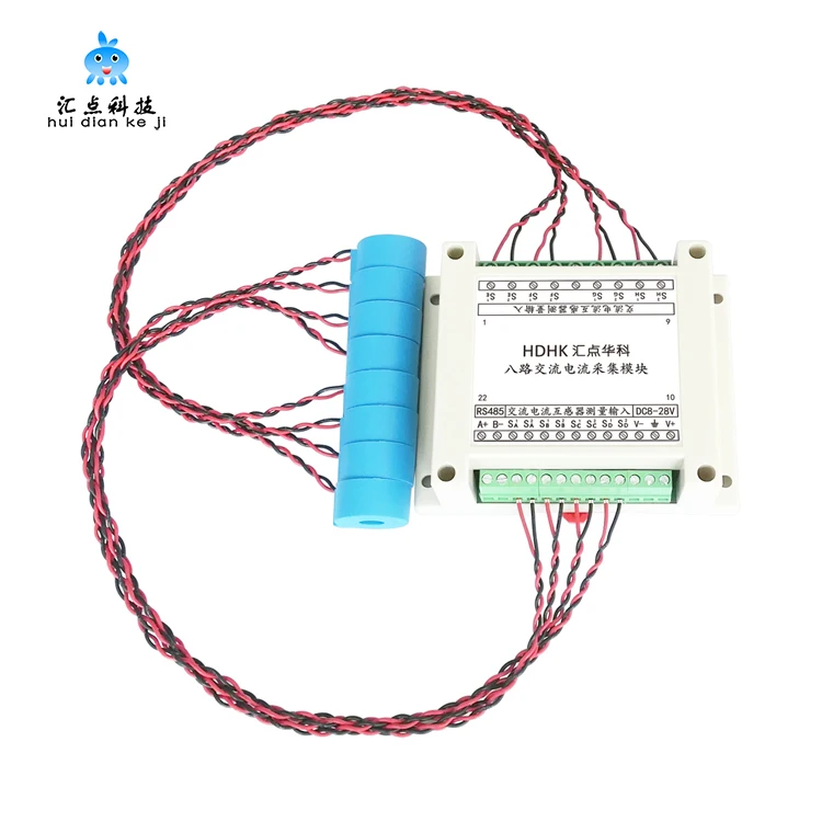 

Eight AC Current Acquisition Module RS485 Current Measurement Under the Modbus-rtu Protocol